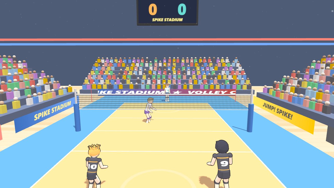 SPIKE STADIUMのゲーム画面